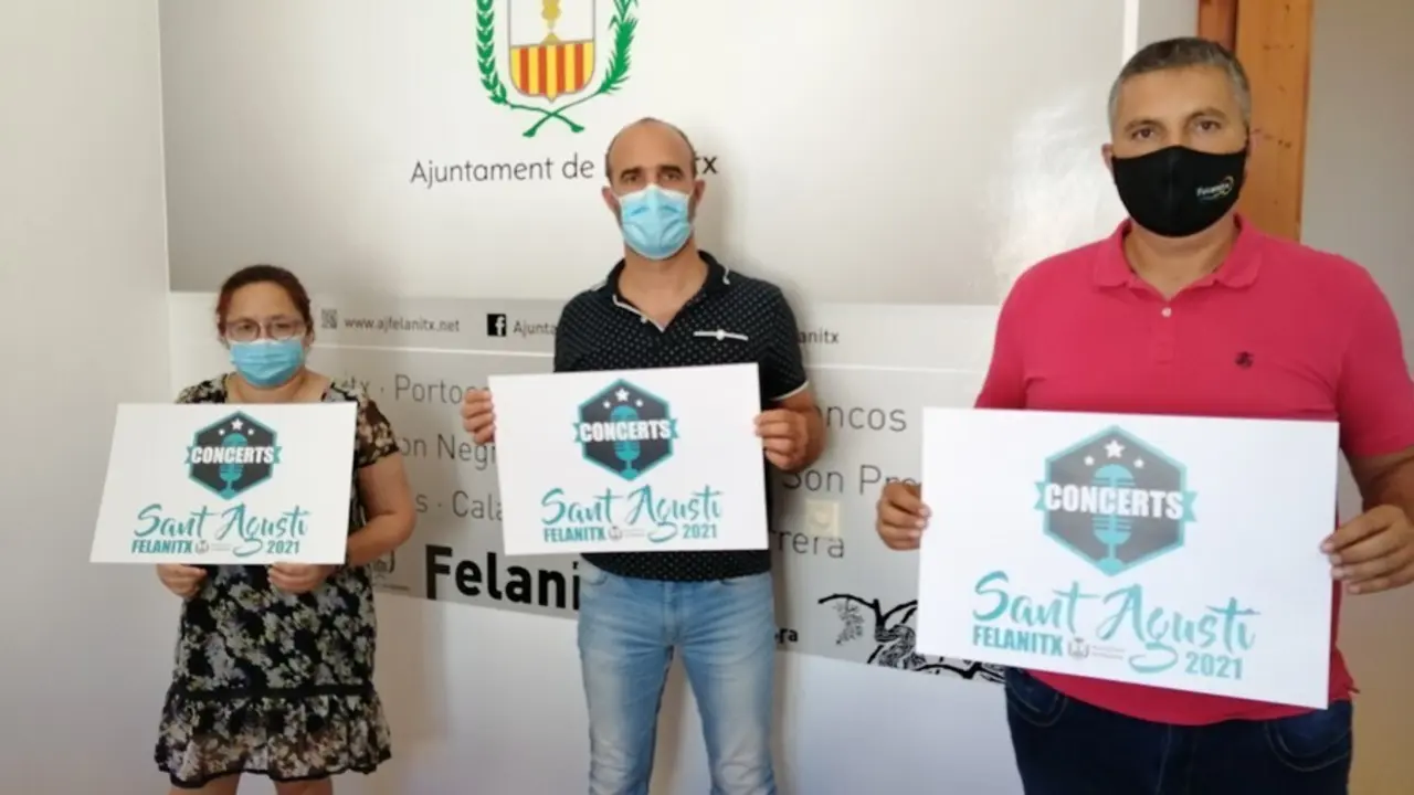 Presentaci&oacute;n de los conciertos de San Agust&iacute;n 2021, en Felanitx.