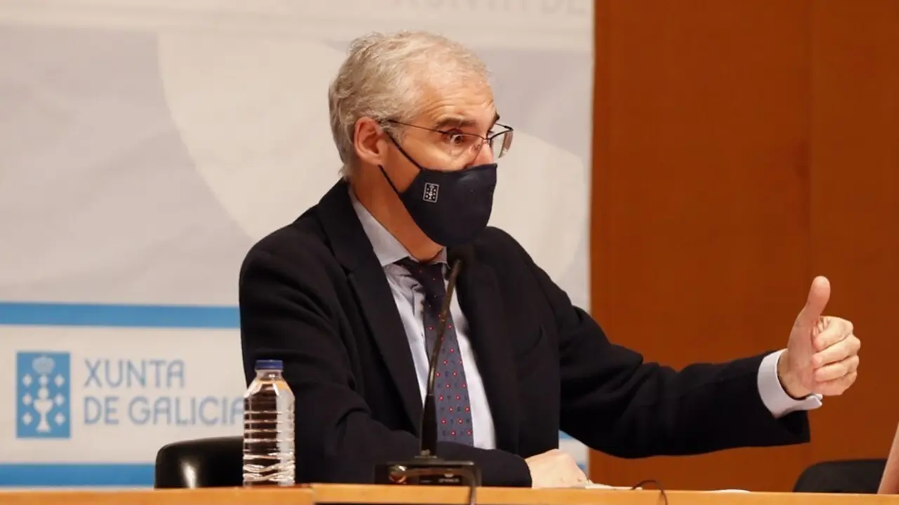 Archivo - El vicepresidente segundo de la Xunta, Francisco Conde