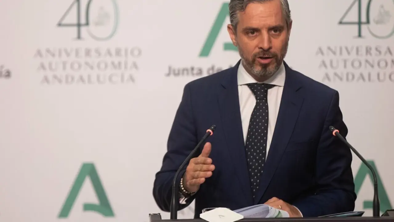 El consejero de Hacienda y Financiaci&oacute;n Europea, Juan Bravo, en foto de archivo.