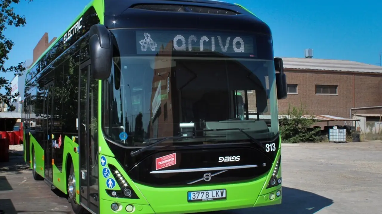 Nuevo autob&uacute;s de Arriva