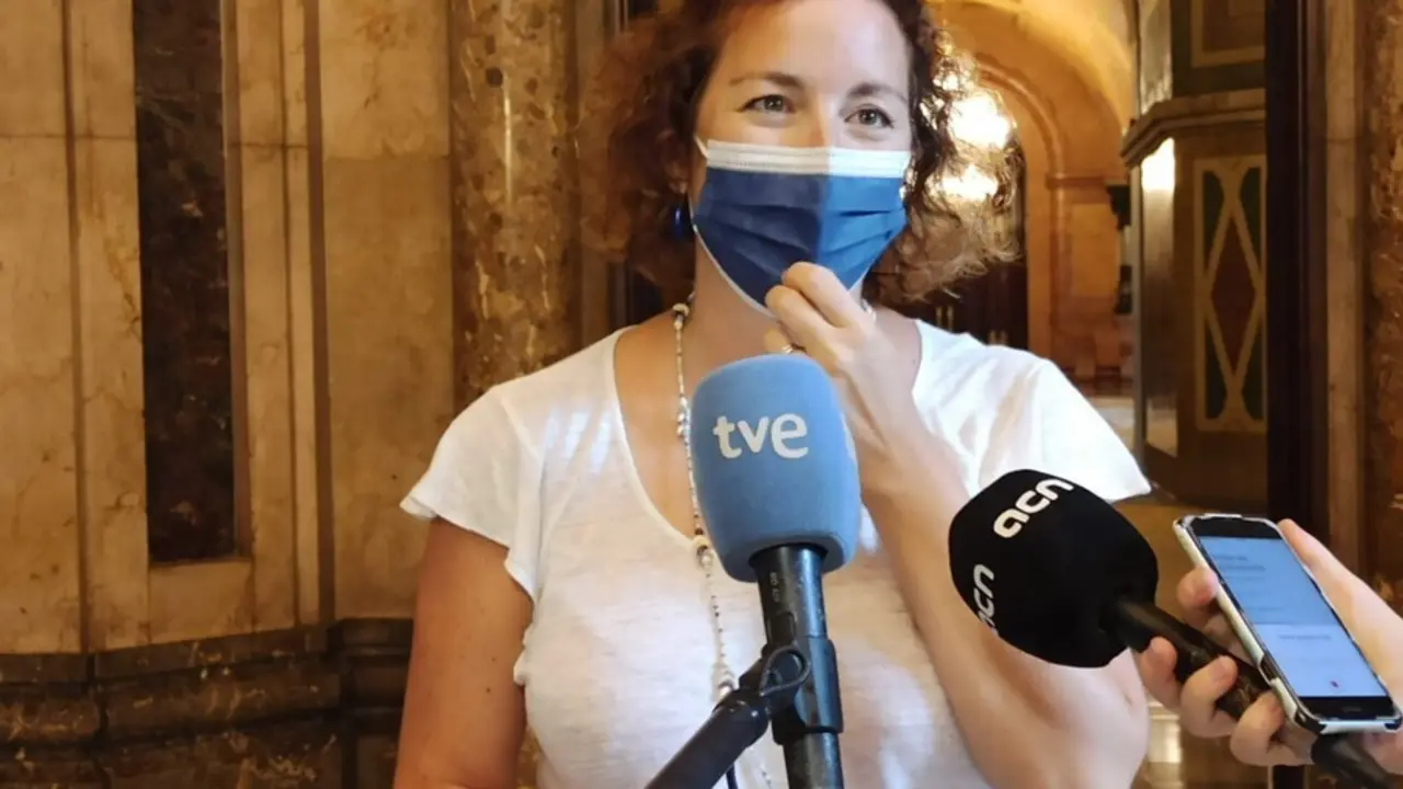 La portavoz del PSC-Units en el Parlament, Al&iacute;cia Romero.