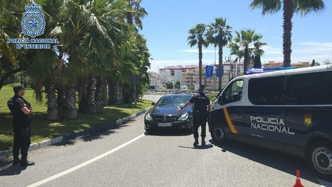 Control de la Polic&iacute;a Nacional