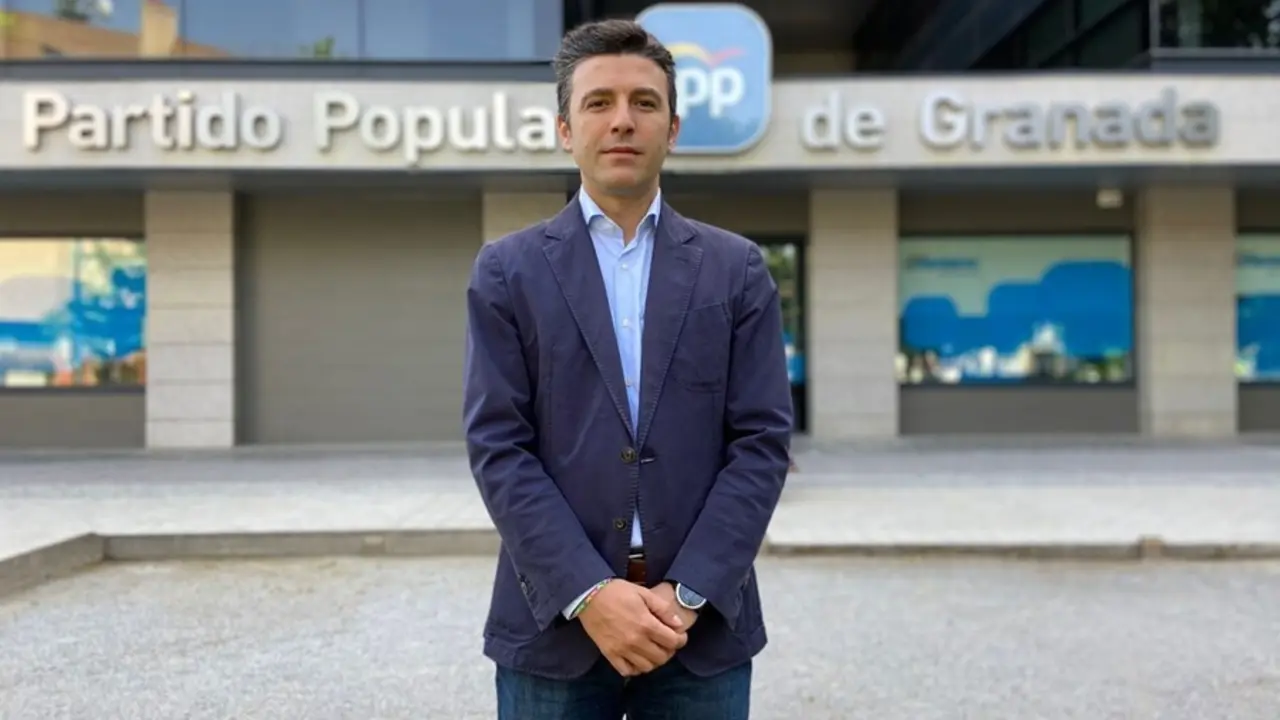 El secretario general del PP de Granada, Jorge Saavedra