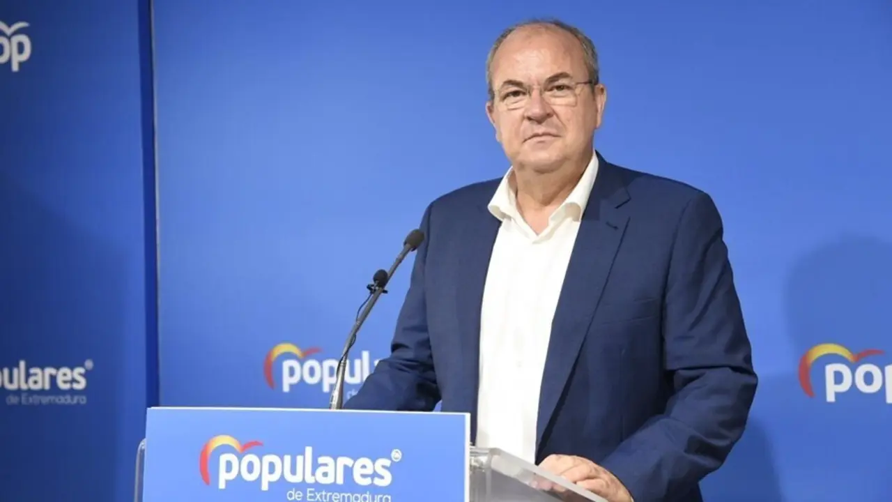 El presidente del PP de Extremadura, Jos&eacute; Antonio Monago
