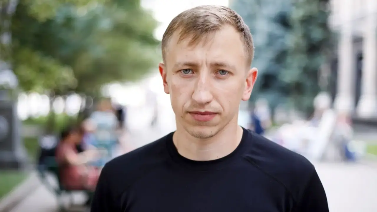 El opositor bielorruso Vitaly Shishov. YOUTUBE