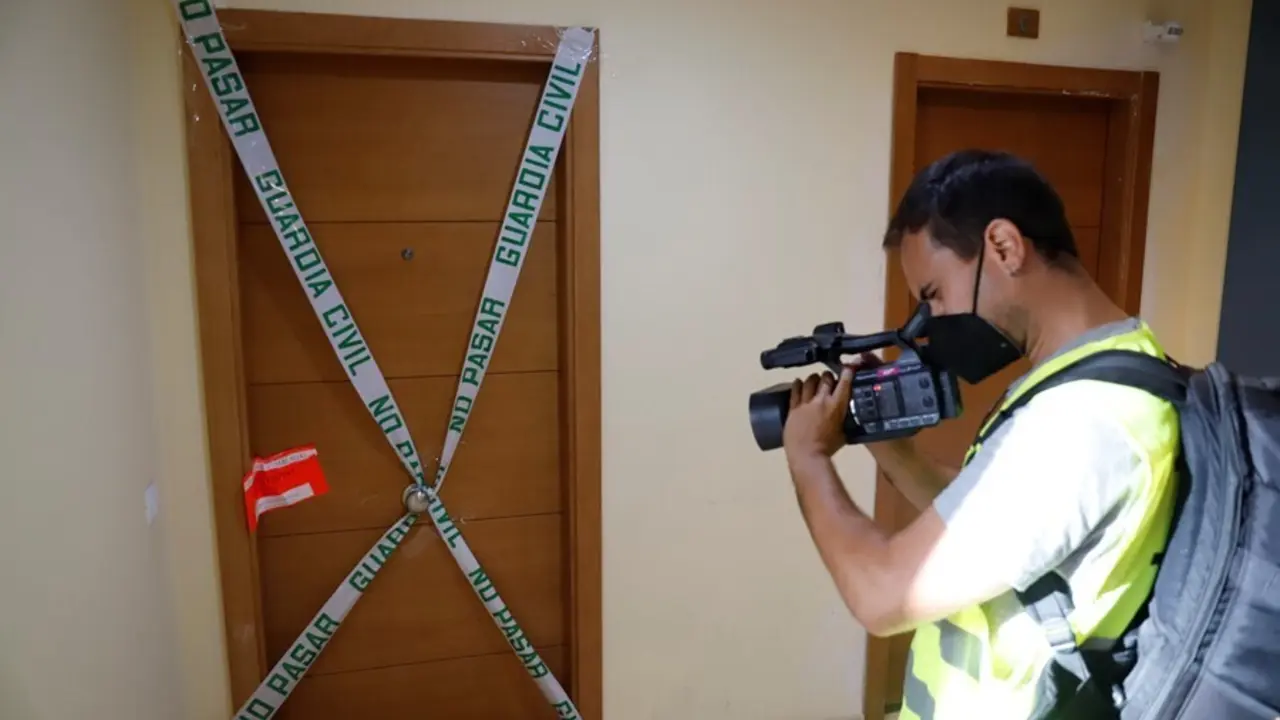 Lugar donde se han detenido a un hombre, vecino del municipio malague&ntilde;o de Rinc&oacute;n de la Victoria, como presunto autor de la muerte de su pareja, seg&uacute;n han confirmado fuentes del instituto armado a 03 de agosto 2021 en M&aacute;laga (Andaluc&iacute;a