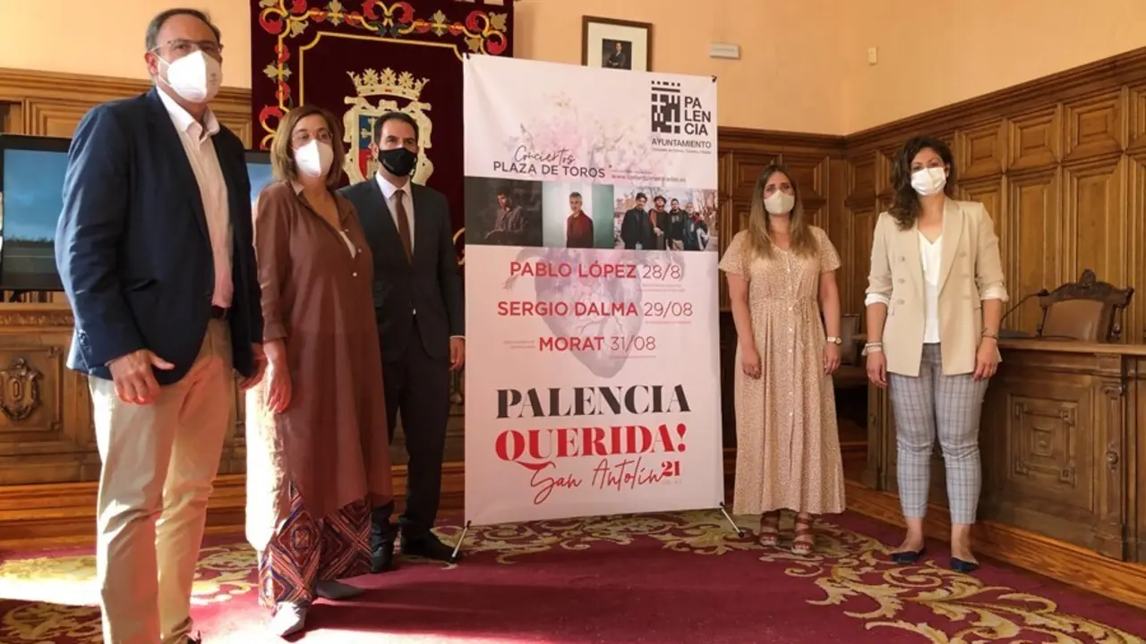 Presentaci&oacute;n del cartel musical de las Fiestas de San Antol&iacute;n de Palencia.