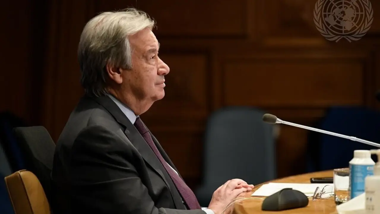 Archivo - Ant&oacute;nio Guterres, secretario general de la ONU