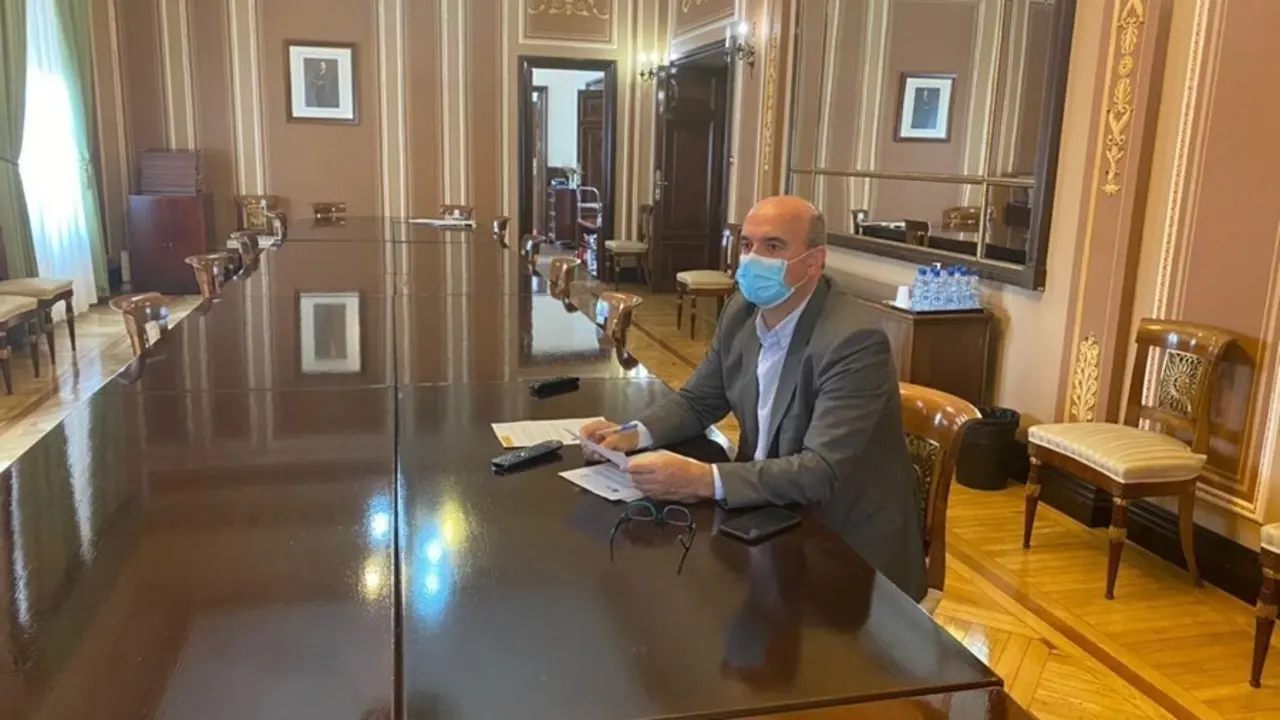 Archivo - El delegado del Gobierno en Canarias, Anselmo Pestana