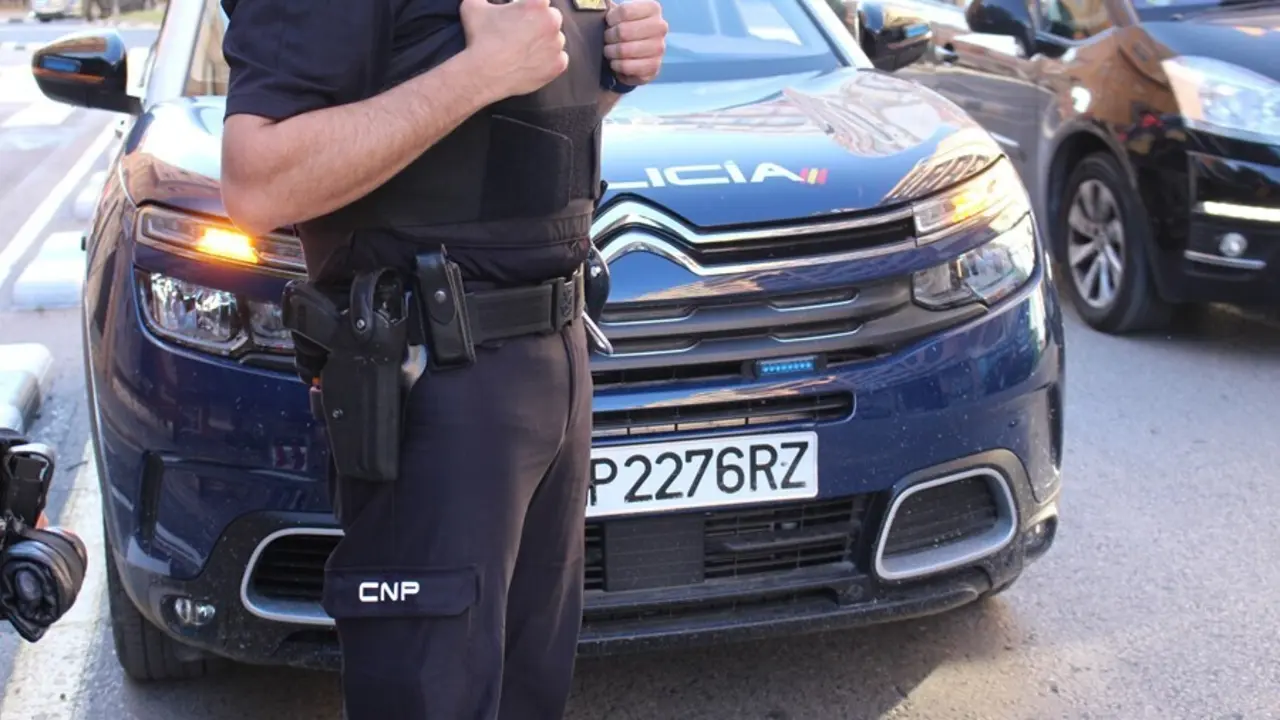 Imagen de archivo de un agente de la Polic&iacute;a Nacional