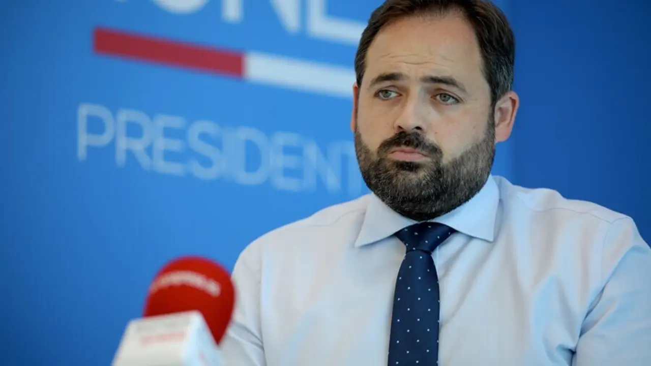 El presidente del PP de Castilla-La Mancha, Paco N&uacute;&ntilde;ez, en entrevista con Europa Press