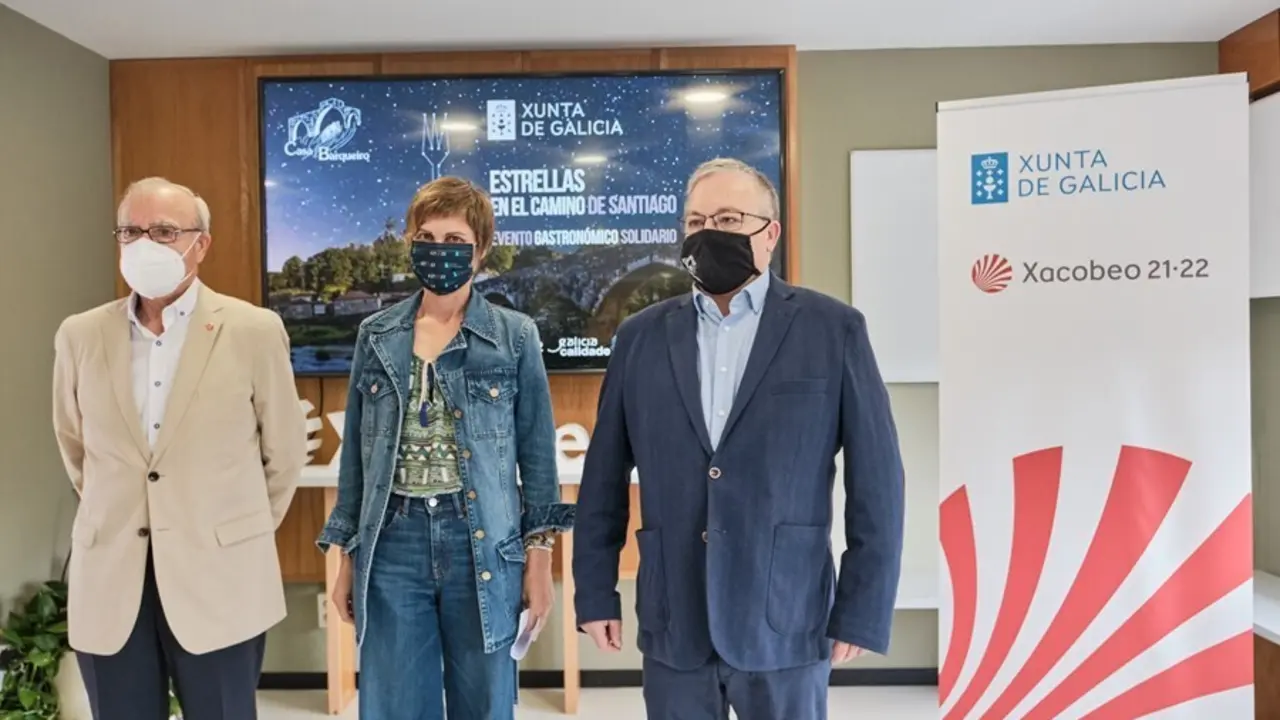 Presentaci&oacute;n del evento gastron&oacute;mico 'Estrelas Solidaria no Cami&ntilde;o de Santiago'