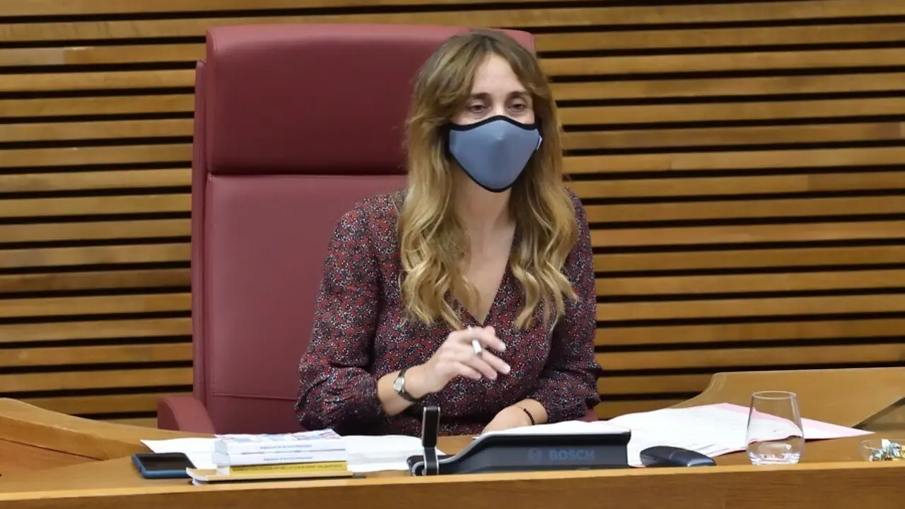 La diputada y portavoz de Comprom&iacute;s en la Comisi&oacute;n de Derechos Humanos en las Corts Valencianes, Cristina Rodr&iacute;guez.