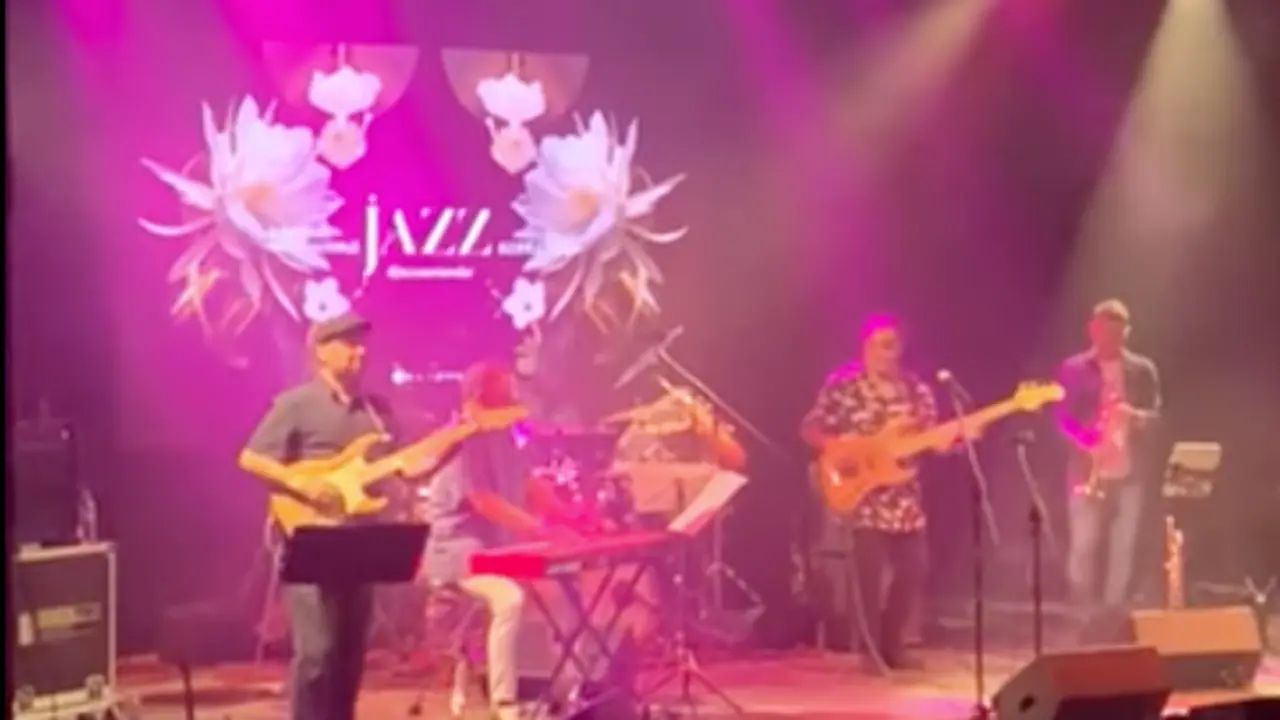 Actuaci&oacute;n de Jazz en Santander de ayer. / Garc&iacute;a Escudero Facebook