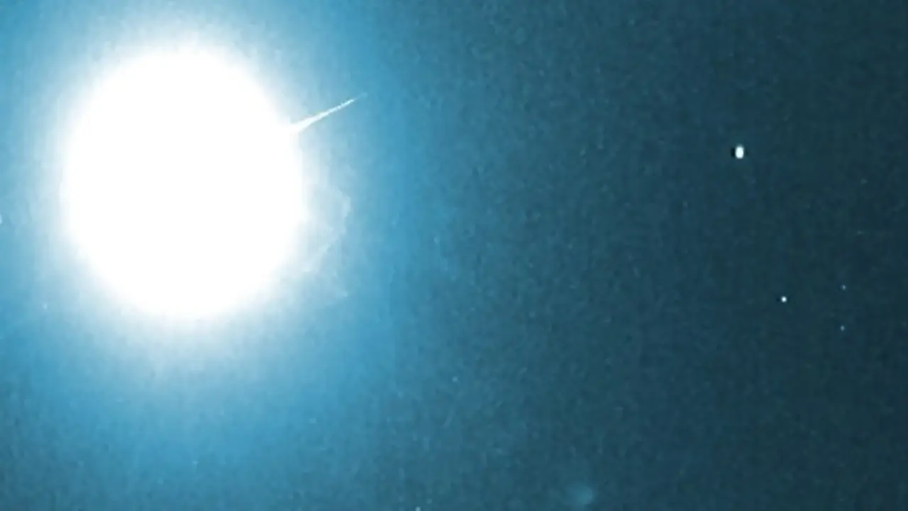 Bola de fuego detectada sobre los cielos de Almer&iacute;a.