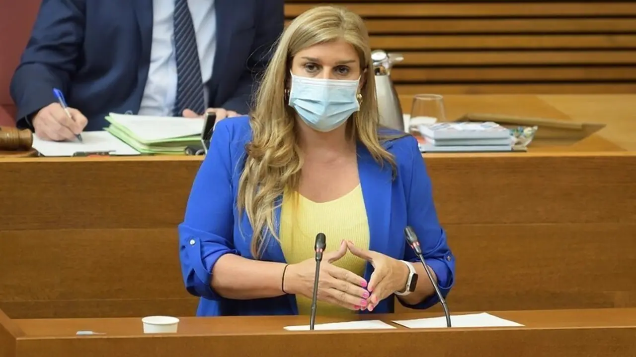 La Portavoz del GPP, Eva Ortiz