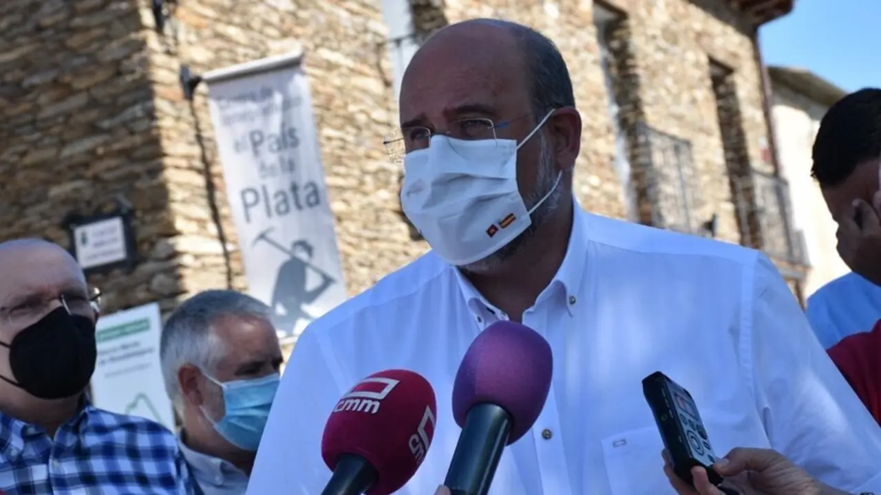 El vicepresidente regional, Jos&eacute; Luis Mart&iacute;nez Guijarro
