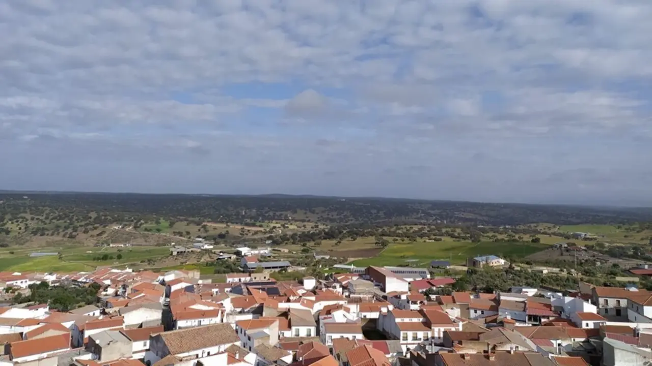 Vista panor&aacute;mica de Pedroche.