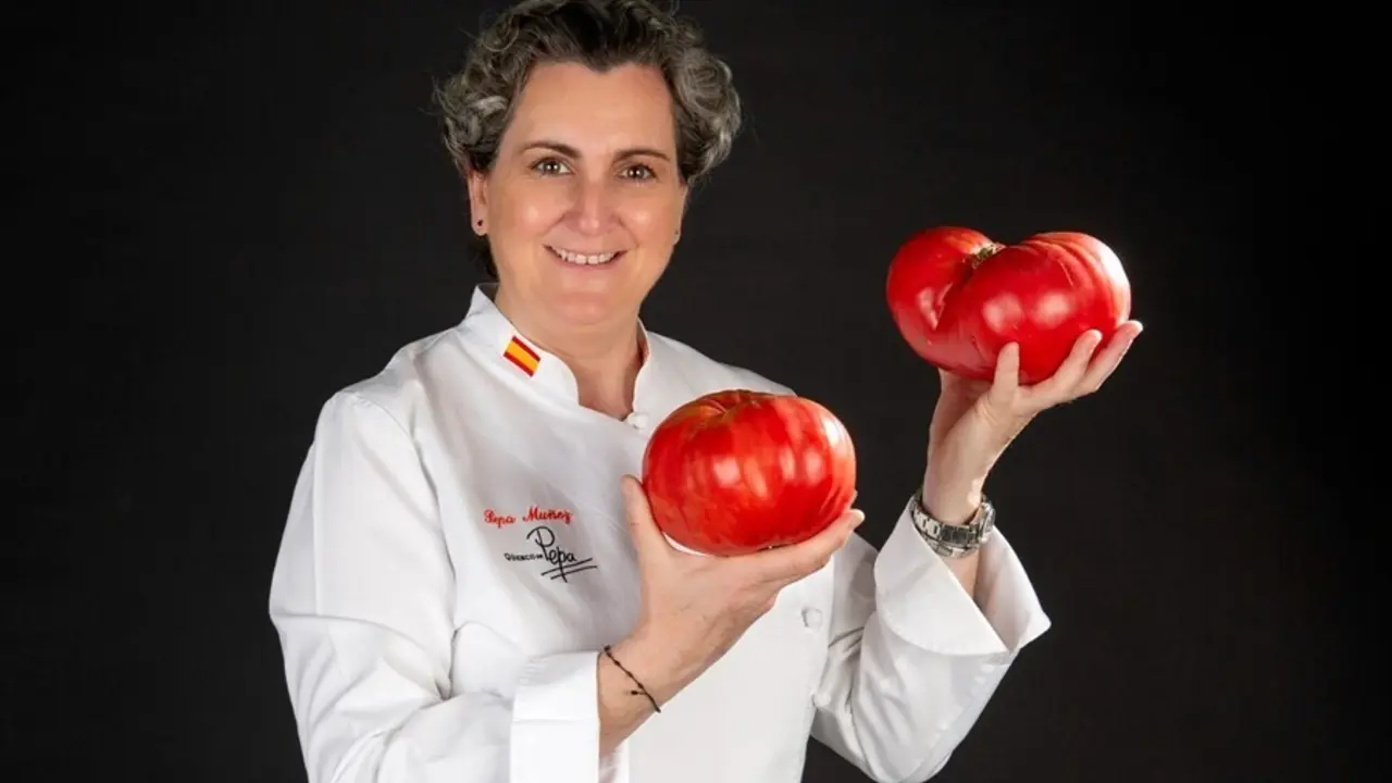 La chef Pepa Mu&ntilde;oz.