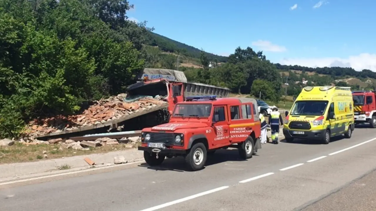 Archivo - Accidente en Mazandrero