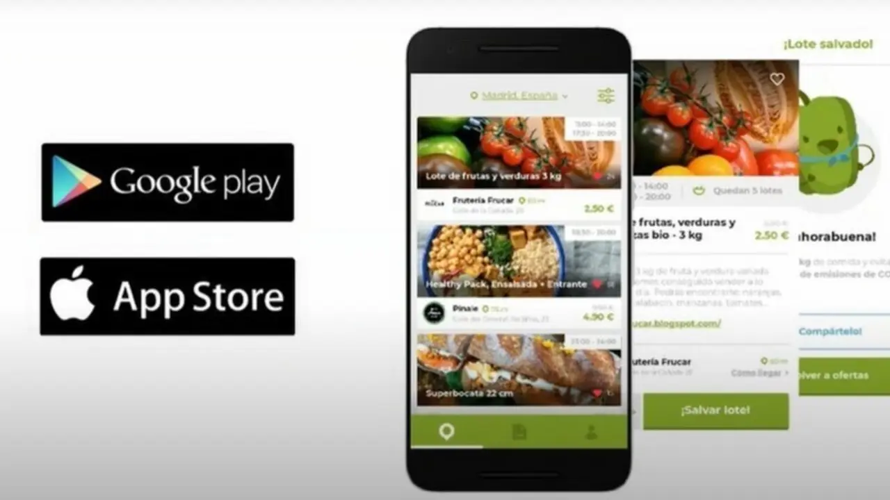 Plataforma 'Encantado de comerte' contra el desperdicio alimentario.