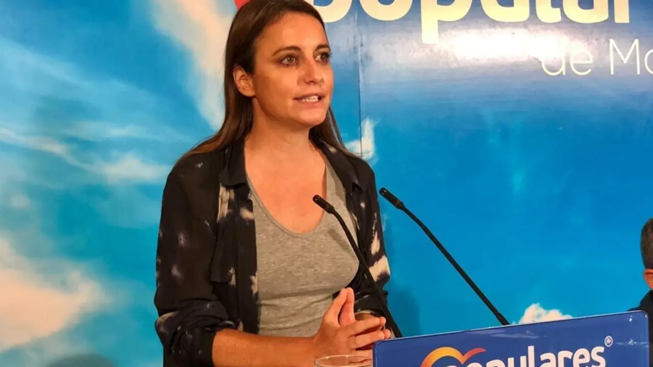 La concejala de Cultura del PP de Madrid, Andrea Levy, participa en un acto del partido en Torremolinos (M&aacute;laga)