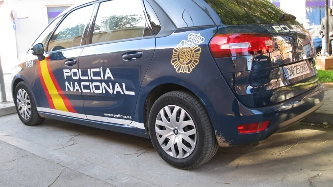 Archivo - Coche de la Polic&iacute;a Nacional.