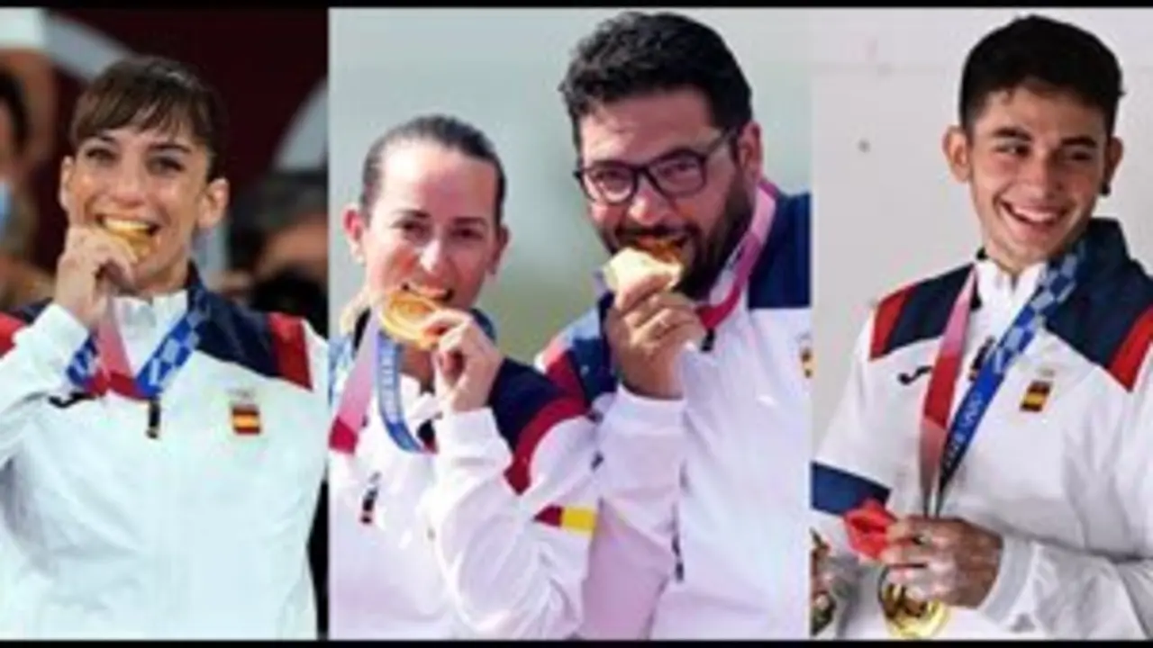 Sandra S&aacute;nchez, F&aacute;tima G&aacute;lvez y Alberto Fern&aacute;ndez y Alberto Gin&eacute;s&nbsp;- COE
MADRID, 8 Ago. (EUROPA PRESS) -