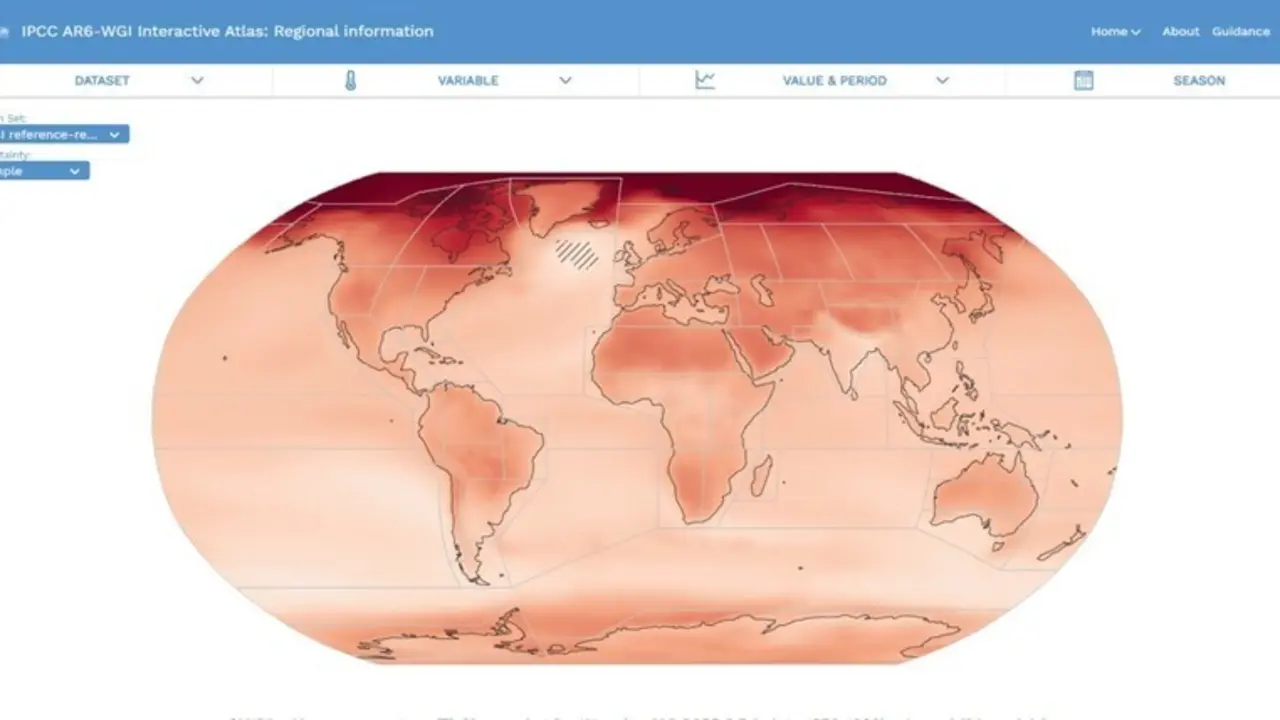 Archivo - Imagen del sexto Informe del IPCC
