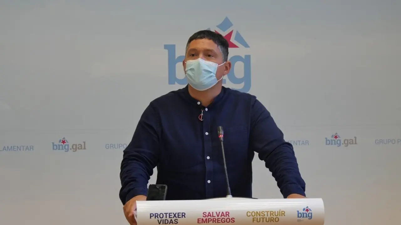 El diputado del BNG Manuel Lourenzo