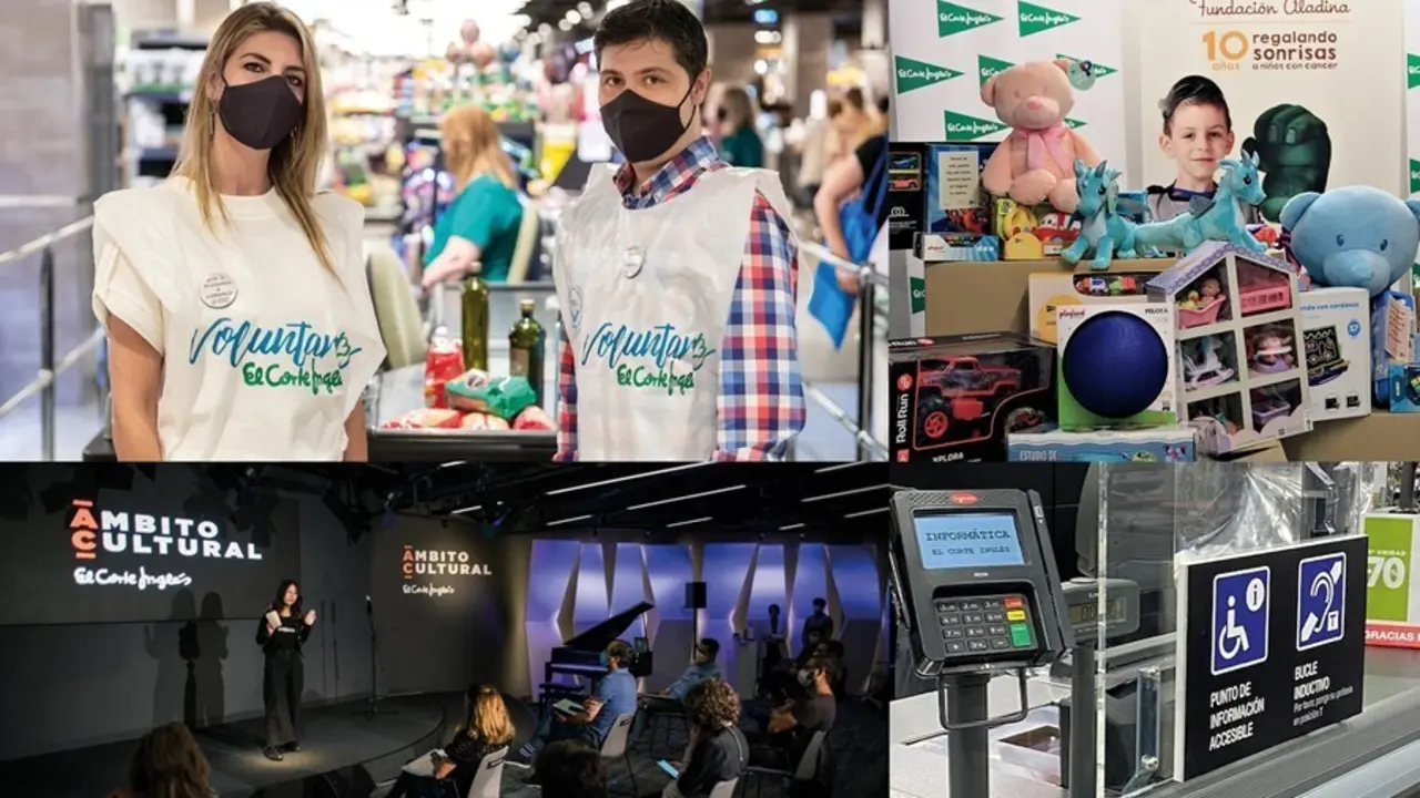 El Corte Ingl&eacute;s impuls&oacute; m&aacute;s de 1.5000 actividades de car&aacute;cter social, cultural y deportivo durante 2020