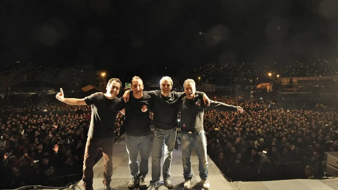 Archivo - Hombres G, Ni&ntilde;a Pastori y el Festival de M&uacute;sica Urbana 'La Matinal', en la programaci&oacute;n 'Daimiel en concierto 2021'