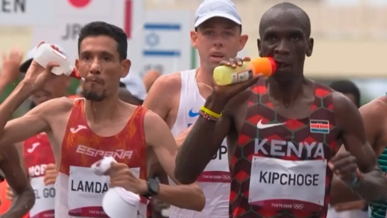 Lamdassem firma un tremendo quinto puesto en el recital de Kipchoge