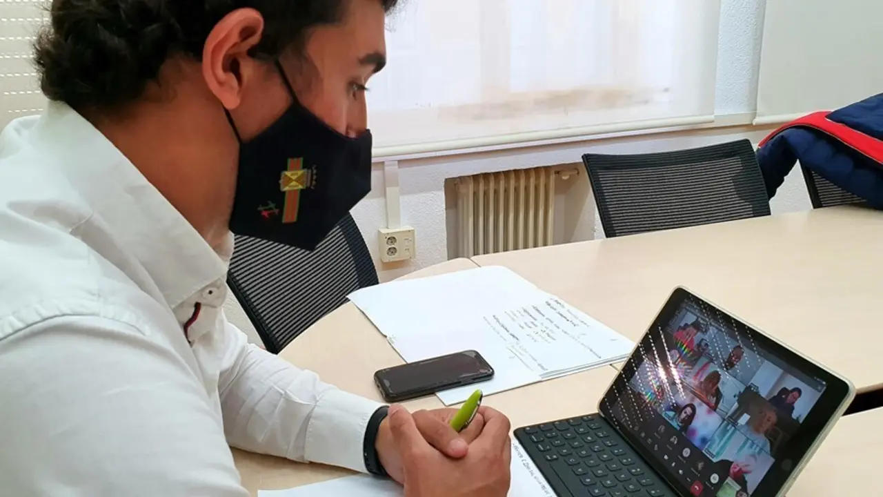 El concejal de Deportes, Nacho Gonz&aacute;lez