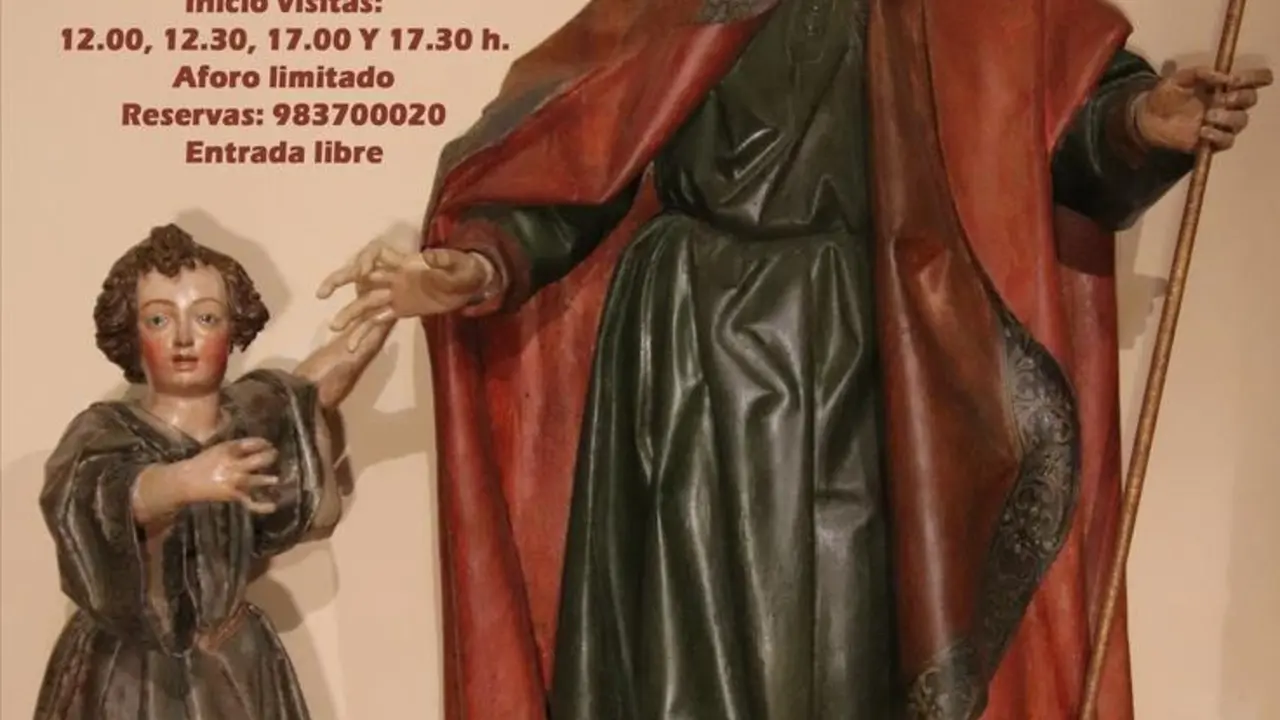 Cartel de la exposici&oacute;n dedicada a San Jos&eacute;.