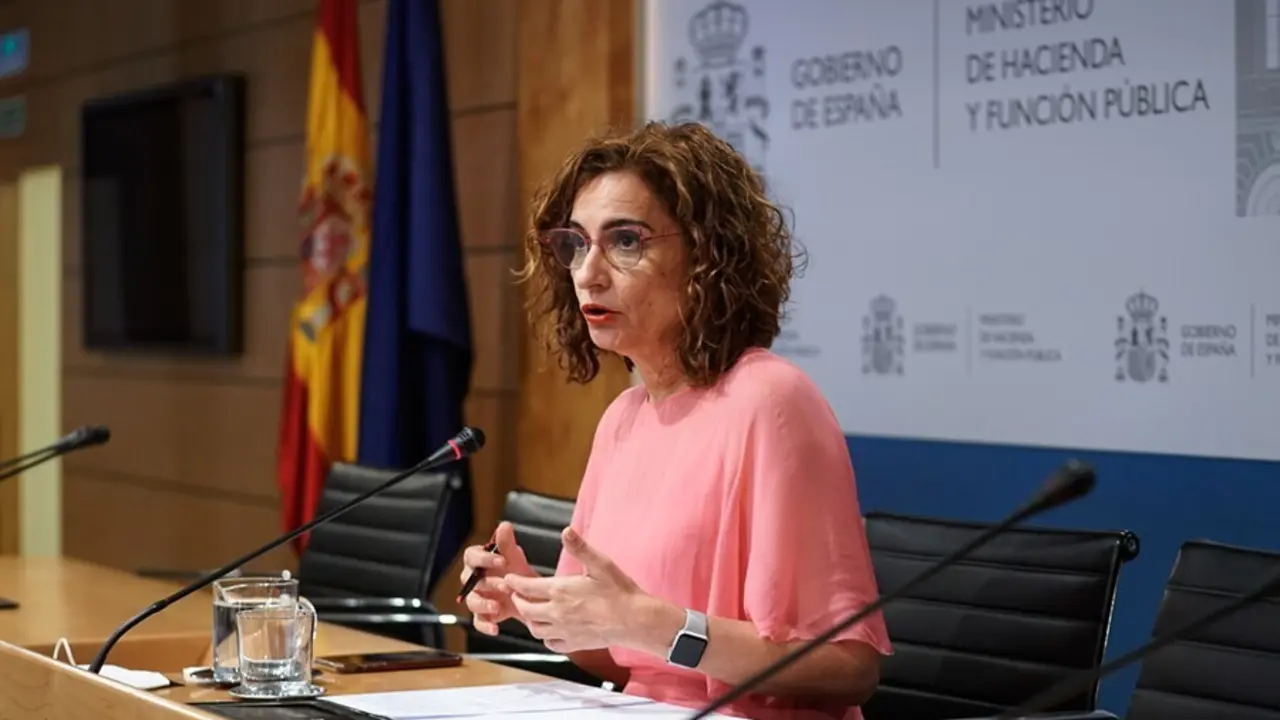 La ministra de Hacienda y Funci&oacute;n P&uacute;blica, Mar&iacute;a Jes&uacute;s Montero, en una imagen de archivo de 2 de agosto.