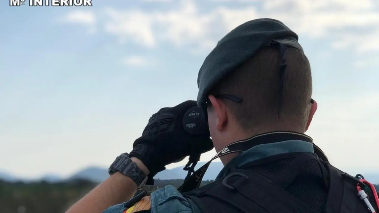 Archivo - Imagen de archivo de un guardia civil