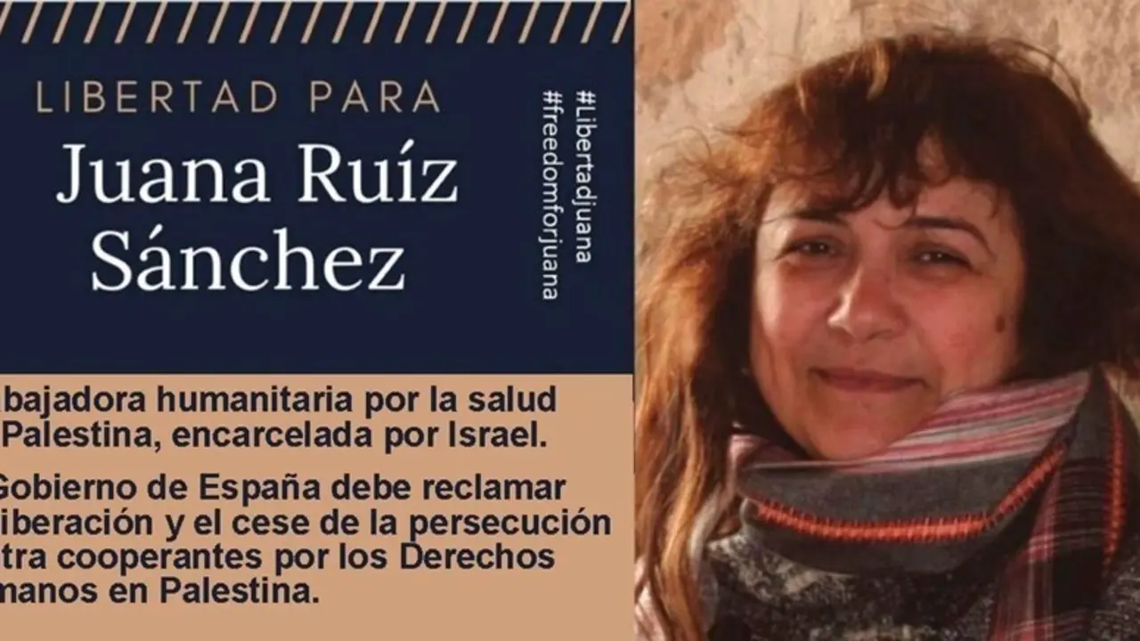 Juana Ruiz S&aacute;nchez, cooperante espa&ntilde;ola detenida en Israel