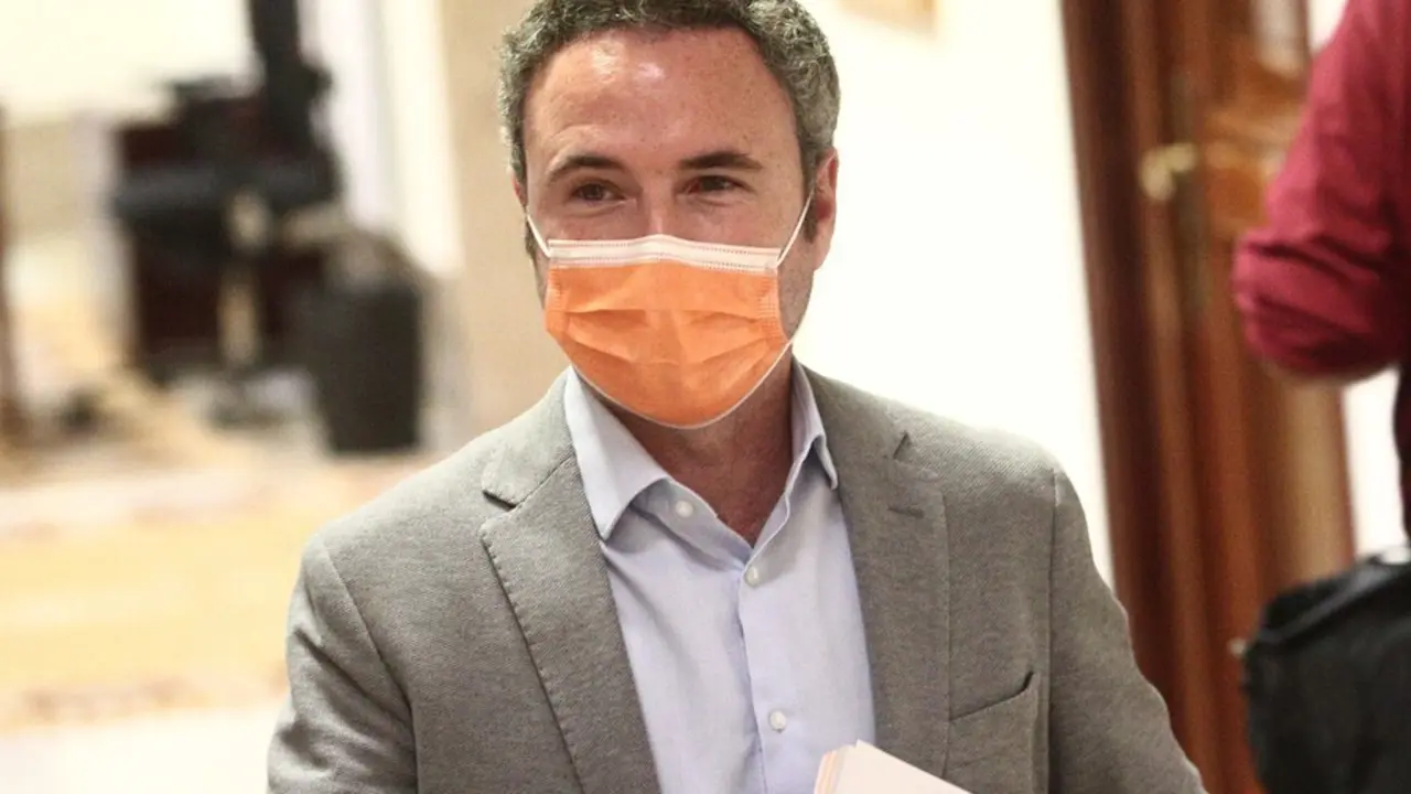 Archivo - El diputado de Ciudadanos en el Congreso, Guillermo D&iacute;az