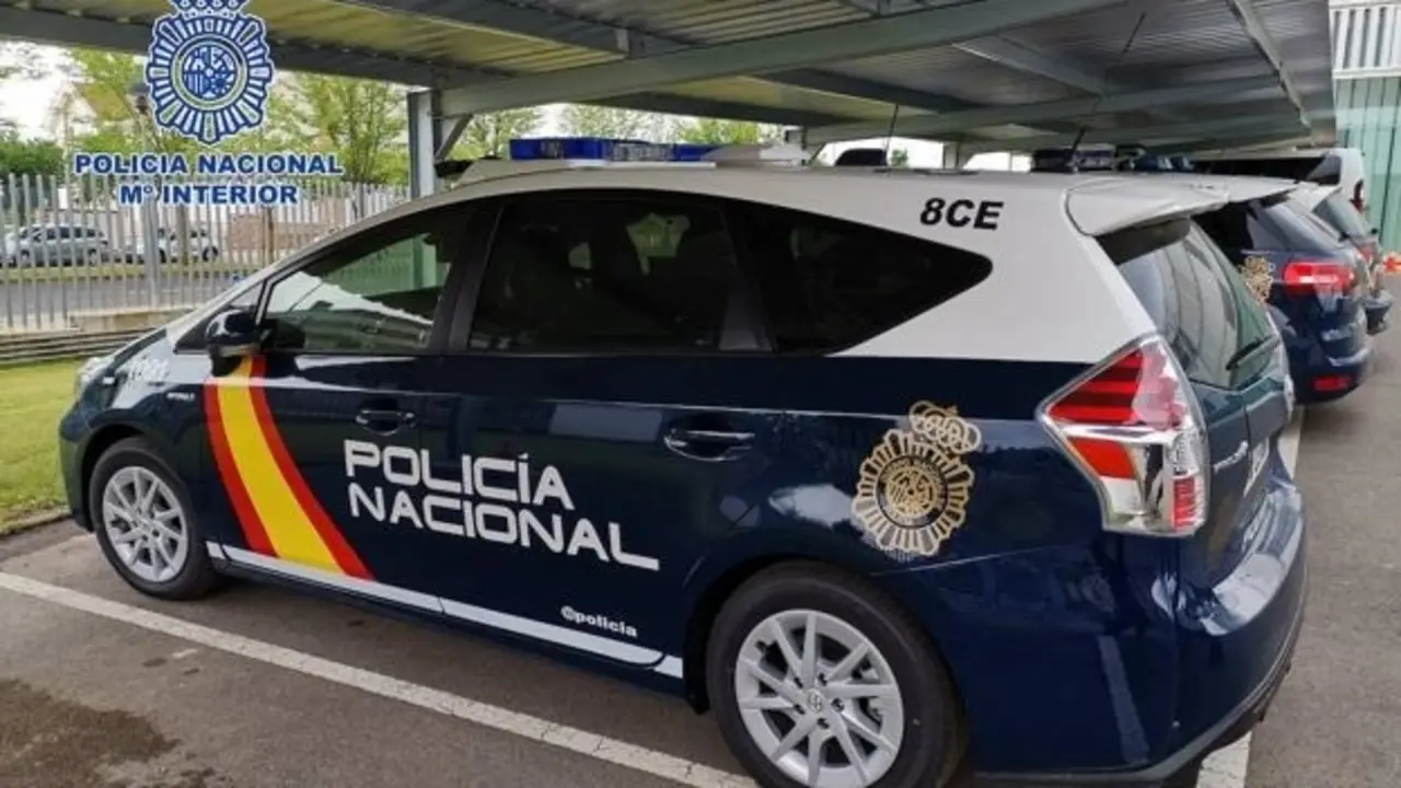 Coche de la Polic&iacute;a Nacional.