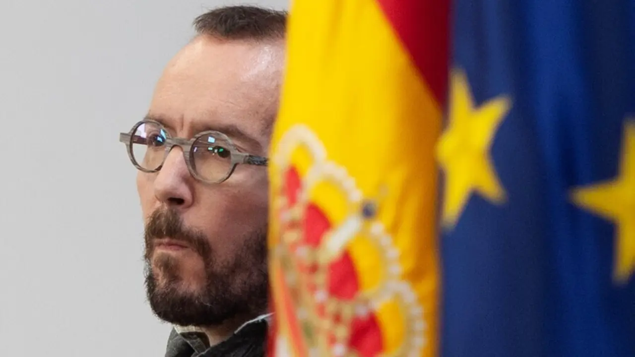 Archivo - El portavoz de Unidas Podemos en el Congreso, Pablo Echenique