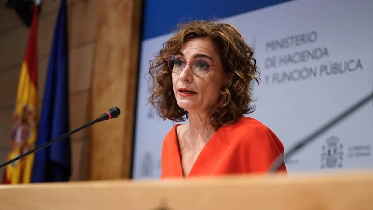 La ministra de Hacienda y Funci&oacute;n P&uacute;blica, Maria Jes&uacute;s Montero, en una imagen de 28 de julio.