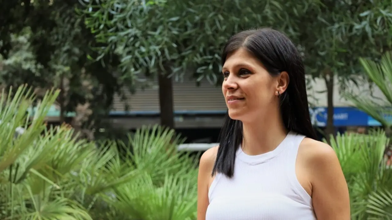 La portavoz y secretaria adjunta de ERC, Marta Vilalta, en una entrevista de Europa Press.