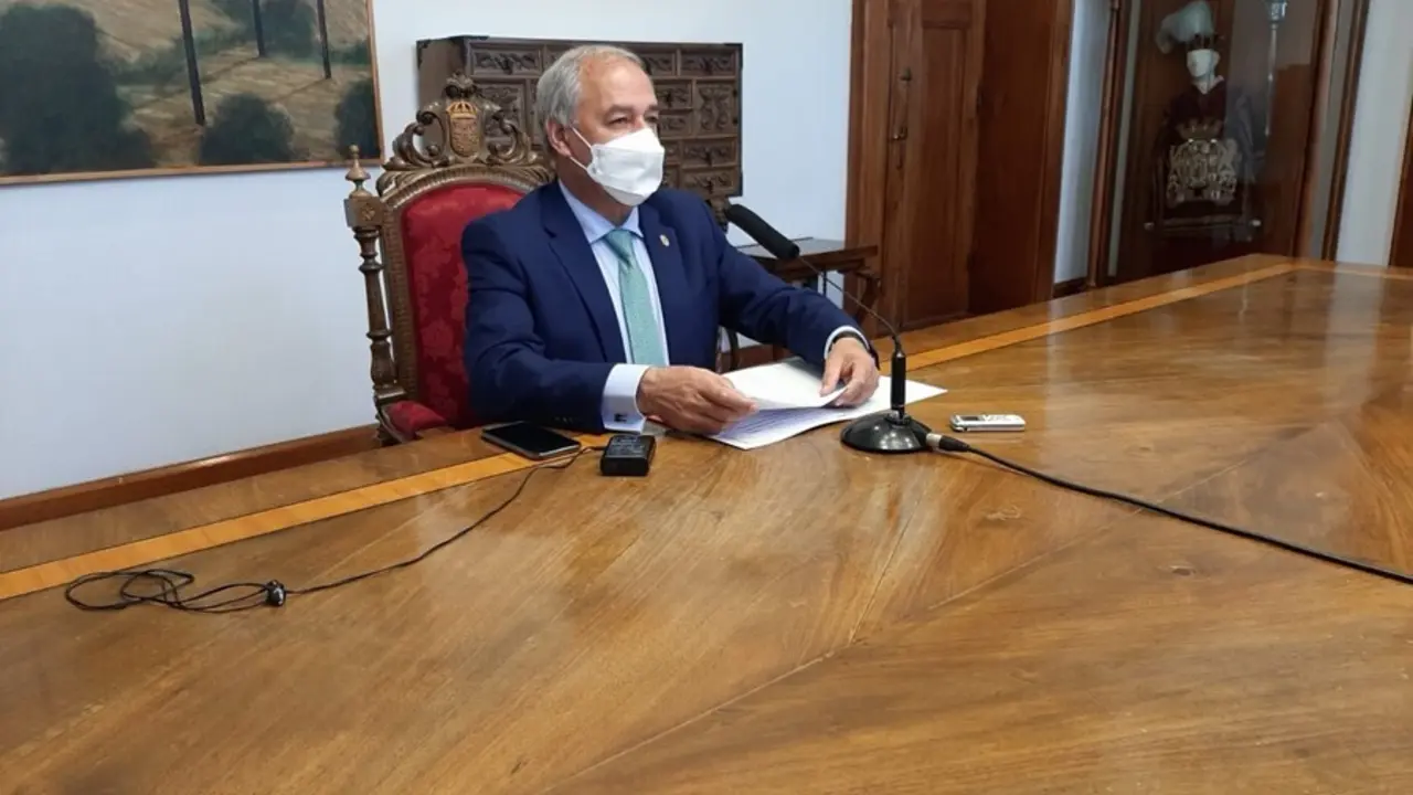 El presidente de la Diputaci&oacute;n de Lugo, Jos&eacute; Tom&eacute;.