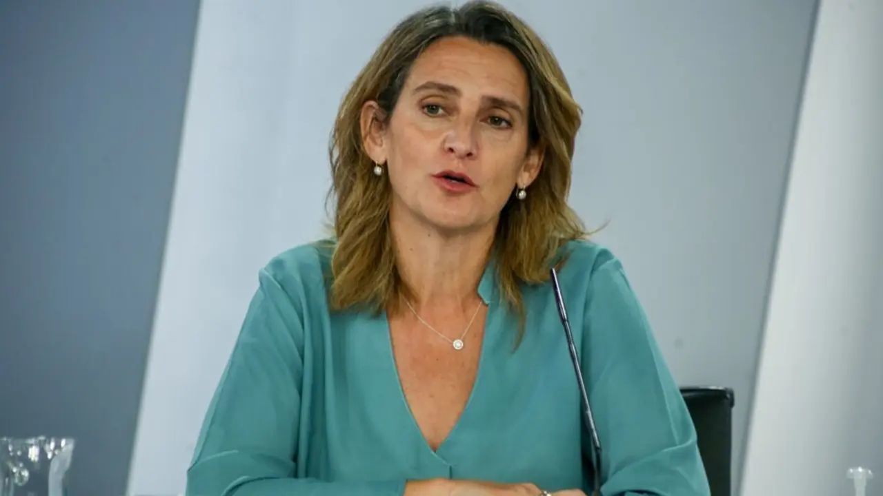 La vicepresidenta tercera y ministra para la Transici&oacute;n Ecol&oacute;gica y el Reto Demogr&aacute;fico, Teresa Ribera.
