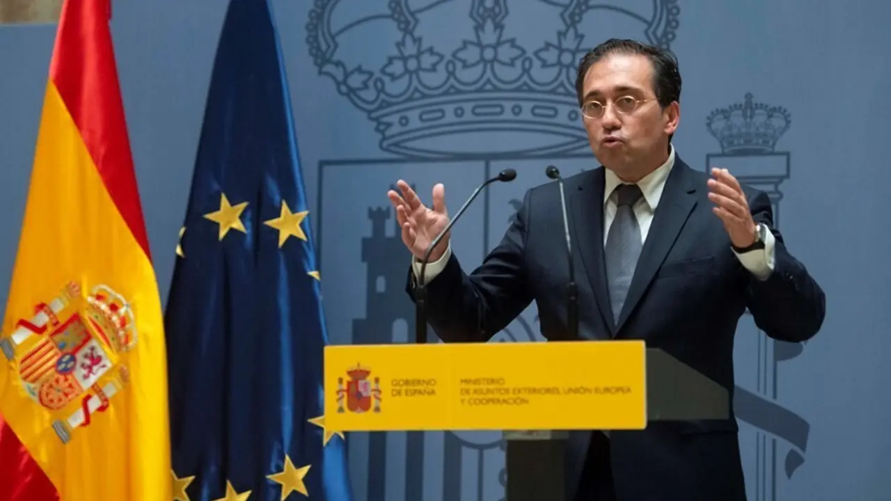 El ministro de Asuntos Exteriores, Uni&oacute;n Europea y Cooperaci&oacute;n, Jos&eacute; Manuel Albares