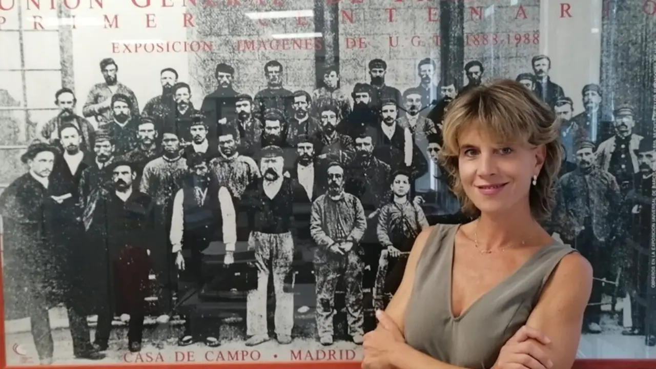 La militante del PSOE y secretaria general de este partido en Paracuellos del Jarama, Eva Llarandi, que se postula como precandidata a la Secretar&iacute;a General del PSOE-M