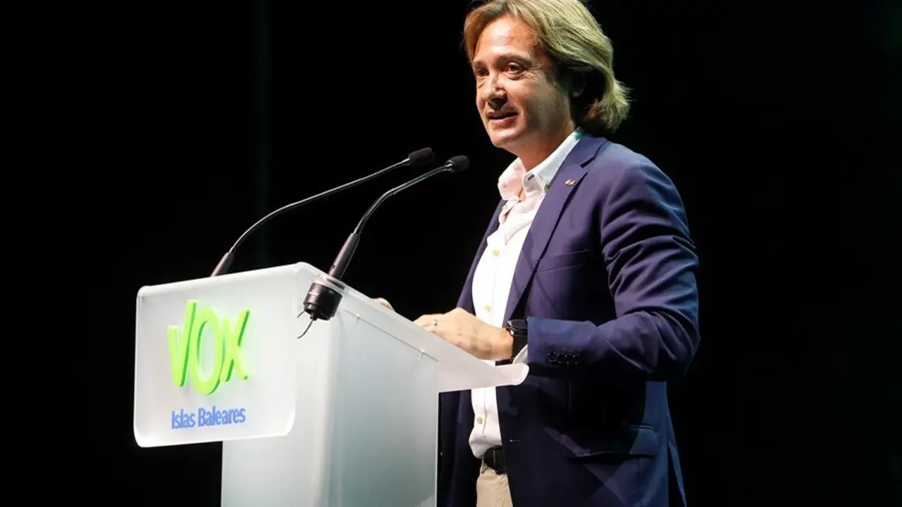 Archivo - El l&iacute;der de Vox en Baleares, Jorge Campos.