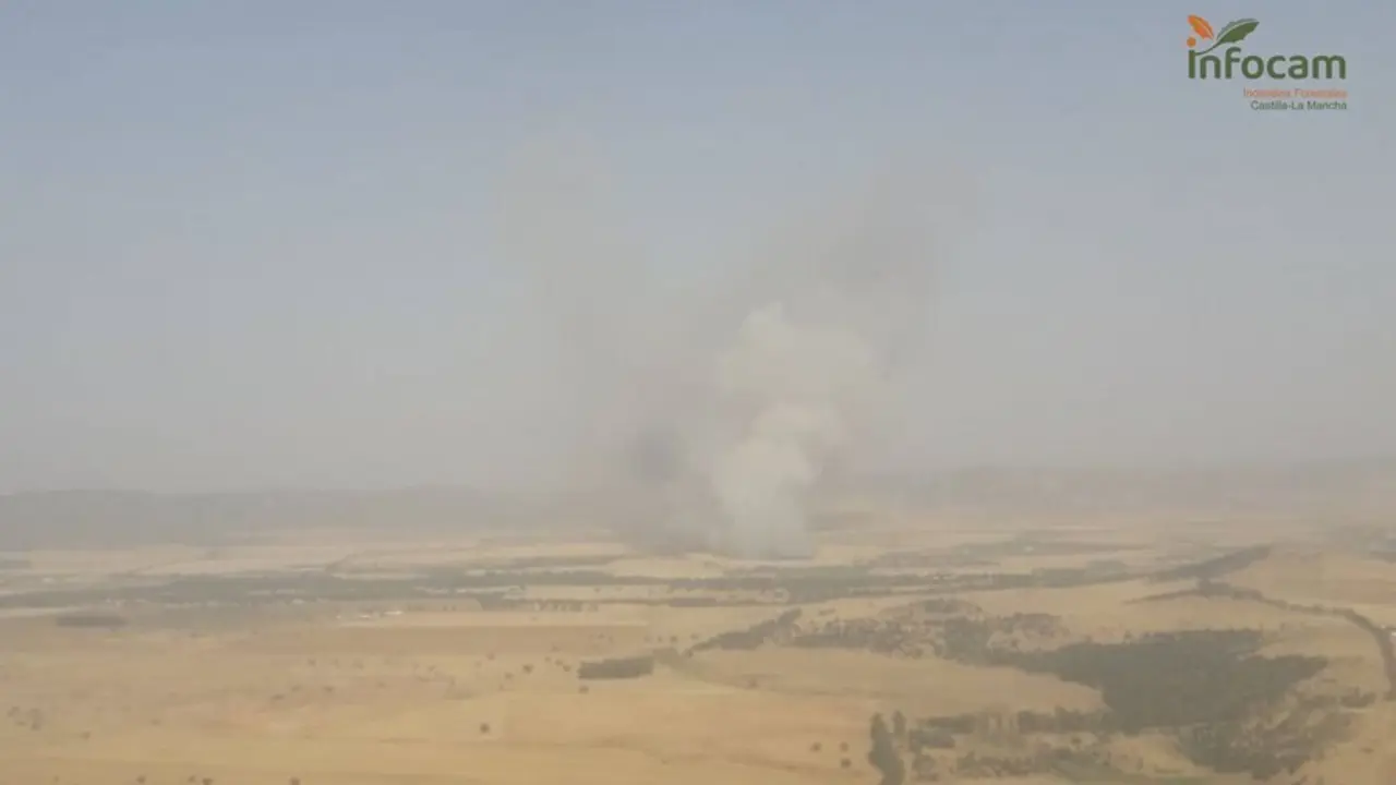 Incendio en Retuerta del Bullaque