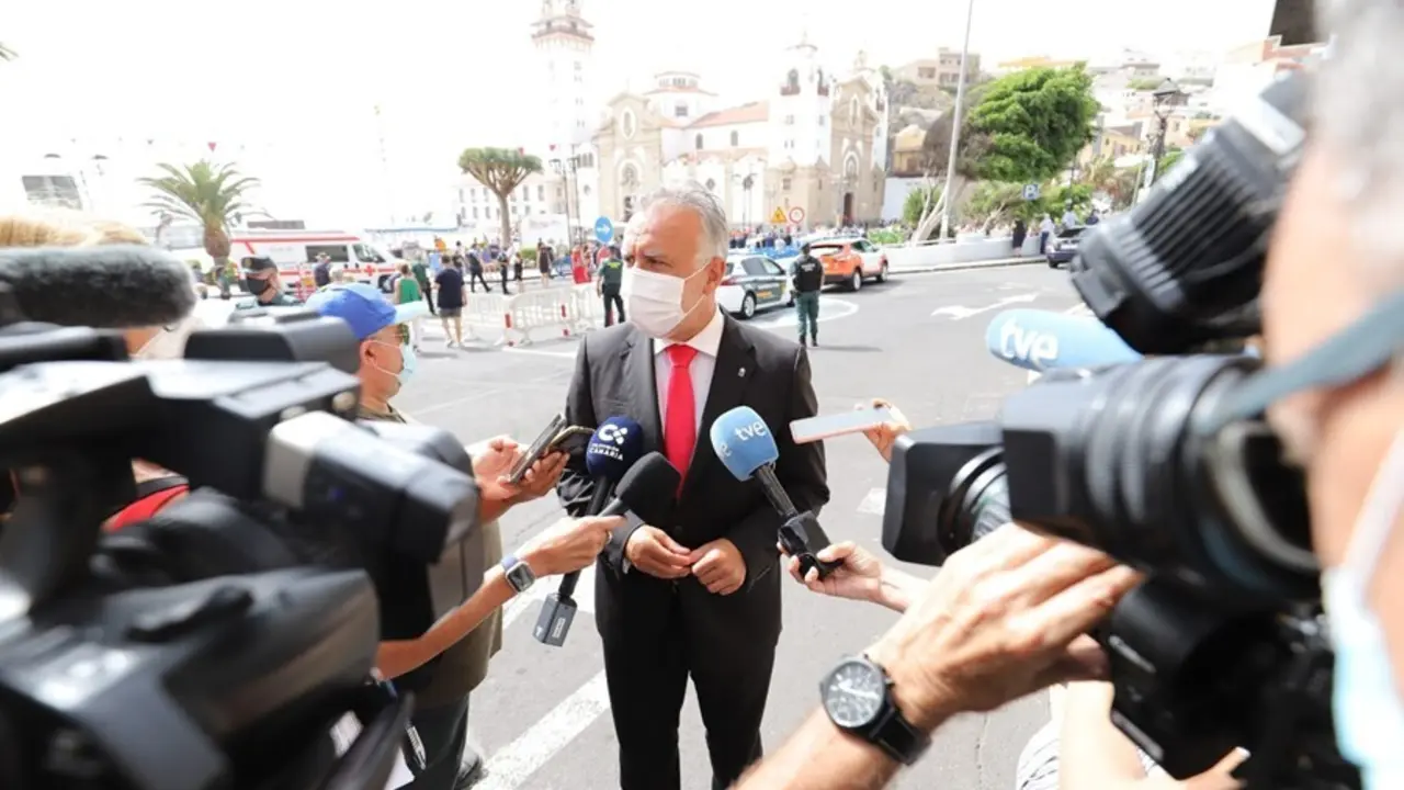 El presidente de Canarias, &Aacute;ngel V&iacute;ctor Torres